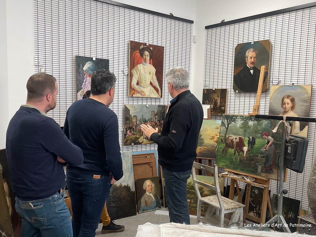 Atelier Patrick Buti, restaurateur de tableaux